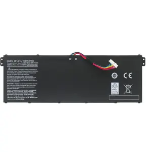 סוללת מחשב AC14B18J עבור acer aspire E11 ES1-111 311 512 531 E3-112 סוללה למחשב נייד