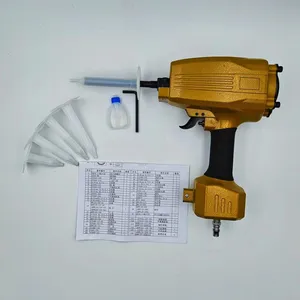 Pistola de unhas com isolamento de plástico para unhas, ferramenta especial para construção de unhas