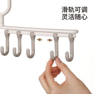 FaSoLa Sock Drying Rack With Clips And Hooks For Clothes Organizing Space Saving Design - Product Image 5