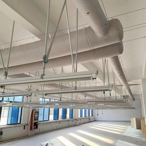 Thiết kế công nghiệp phong cách linh hoạt Vải Ống dẫn không khí cho điều hòa không khí HVAC ống cho không khí trong lành hệ thống thông gió nhà máy trực tiếp - Product Image 2