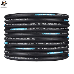 Manguera de limpieza de alcantarillado de 15 m (50 pies) con trenza de alambre de acero inoxidable y plástico, 7500 PSI - Product Image 1