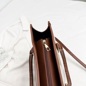 Nuevo Bolso Bandolera para Mujer, Diseño Simple, Elegante, de Lona con Cierre de Cremallera, Moderno y de Lujo - Product Image 5