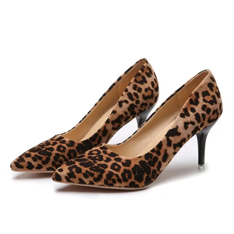 wholesale slip on pump shoes fashion high heel women daily office dress women shoes