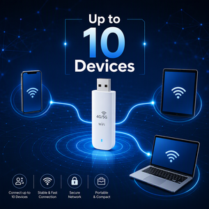 Router <span class=keywords><strong>MiFi</strong></span> de Bolsillo con Punto de Acceso WiFi Móvil 4G LTE Directo de Fábrica, Módem Inalámbrico con Ranura para Tarjeta SIM, Punto de Acceso Portátil Mini para Viajes - Product Image 3