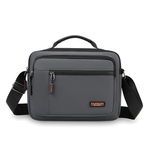 Sac à main pour homme personnalisé, style business décontracté, grande capacité, multi-compartiments, sacoche élégante, sac bandoulière - Product Image 1