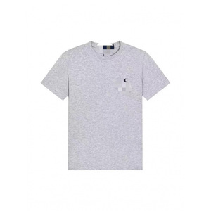 Maglietta Classica Unisex in Cotone Pettinato 220g con Ricamo Lettera, Traspirante, Manica Corta, Stile Giapponese, Marca M <span class=keywords><strong>Paul</strong></span> - Product Image 4