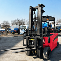 Montacargas Eléctrico de Alta Configuración de 3t y 3.5t, Altura de Elevación de 3m a 7m, Personalización de Color y Batería