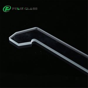 Verre trempé découpé au laser sur mesure, transparent et de forme irrégulière - Product Image 6
