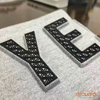 Encre de sérigraphie textile SOLLYD, encre de gaufrage, pâte de silicone 3D pour tissus, vêtements, encre de silicone 3D en relief