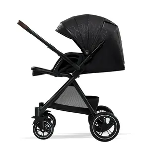Custom Collapsable Lightweight pram Baby Carriage Stroller for 0-3 kid
