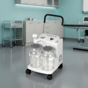 Appareil d'aspiration électrique à haut débit et à haute aspiration, unité mobile pour hôpitaux et centres médicaux, conception nouvelle, certifié CE, classe II - Product Image 3