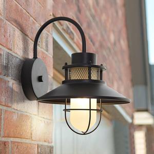 Applique murale extérieure moderne en fer et verre, étanche IP65, pour villa, jardin, patio, style industriel rétro, éclairage <span class=keywords><strong>de</strong></span> grange - Product Image 5