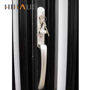 Porte et fenêtre pliante en aluminium Hihaus, grande taille, du sol au plafond, résistante au feu - Product Image 5