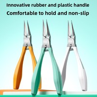 Nouvelle pince à ongles professionnelle en acier inoxydable de qualité supérieure, spéciale ongles incarnés, à pointe inclinée et poignée en V, pour ongles épais et durs, durable et portable