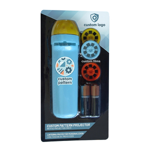 Projecteur d'images de dinosaures, lampe torche, visionneuse de diapositives pour enfants, projecteur lumineux éducatif, jouet, cadeau promotionnel, logo personnalisé - Product Image 3