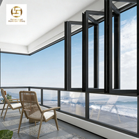 Ventana Plegable Moderna de Aluminio Angel con Función Insonorizante, Certificada para Uso en Cocinas y Hoteles