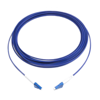 Câble de brassage fibre optique blindé monomode monocœur LC/SC/FC/ST PVC 1M, prix usine