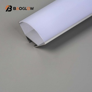 Oferta Especial Personalizada 45 °   Perfil de Aluminio en V para Esquinas, Perfil LED para Techo y Pared, Luz LED de Esquina con Haz Oblicuo - Product Image 2