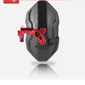 Guardabarros de rueda trasera ajustable para motocicletas, accesorio extensor de extensión Universal de aleación de aluminio de fibra de carbono CNC - Product Image 2