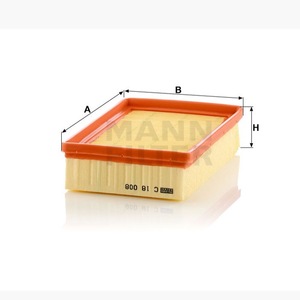 Nouveau filtre à air 900 81 3 rectangulaire fabriqué en Allemagne pour usage automobile - Product Image 3