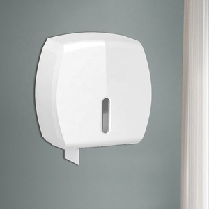 <strong>Kitchen</strong> Bathroom <strong>Wall</strong> <strong>Mounted</strong> Plastic <strong>Roll</strong> Tissue Paper <strong>Holder</strong> Dispenser Toilet Paper Towels Dispenser - Product Image 1