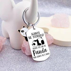 Llavero de Panda Kawaii Directo de Fábrica para Niños, Adolescentes, Niñas, Amantes del Panda, Regalos de Joyería, Llavero de Animales, Personalización de Marca, <span class=keywords><strong>OEM</strong></span>, ODM - Product Image 6