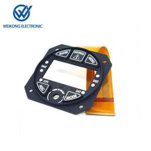 Pièce en caoutchouc de silicone personnalisée avec interrupteur à bouton-poussoir à membrane de câble flexible FPC - Product Image 3