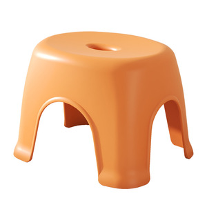 Children's Plastic Low Stool Multi Color Modern Design For Kids <b>Chair</b> Footstool Shoe Changing Seat - Product Image 5