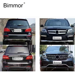 Kits de carrocería Bimmor para Mercedes Benz GL W166 2013-2015 modificado mejorado <span class=keywords><strong>GLS</strong></span> W166 AMG PP piezas de carrocería de plástico parachoques trasero delantero - Product Image 3