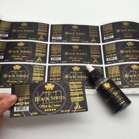 Autocollants Vinyle Personnalisés pour Bouteilles de Shampooing et Étiquettes d'Emballage Cosmétique pour Bouteilles de Lotion en PET avec Logo sur Mesure