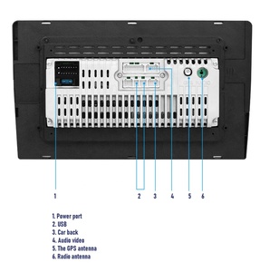 GRANDnav วิทยุมัลติมี<span class=keywords><strong>เ</strong></span>ดียสำหรับรถยนต์2 Din,วิทยุรถยนต์สำหรับ Vw Nissan Hyundai Kia Toyota Ford Chevrolet Carplay ปี2din - Product Image 2