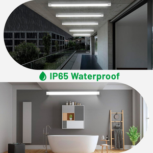 Siêu sáng 4ft 40 wát <span class=keywords><strong>LED</strong></span> tri-<span class=keywords><strong>proof</strong></span> Ánh Sáng IP65 không thấm nước Dimmable 3cct hơi chặt chẽ chiếu sáng cho kho hội thảo - Product Image 5