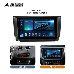 Kit de Marco para Radio de Coche de 9 Pulgadas para <span class=keywords><strong>SEAT</strong></span> <span class=keywords><strong>Ibiza</strong></span> Arona 2018, Marco para DVD, Modificación de Salpicadero, Android, ABS - Product Image 6