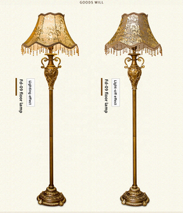 Lampe sur pied de style américain rétro MKMJ pour la décoration intérieure de luxe, ambiance salon et éclairage de chambre à coucher - Product Image 5