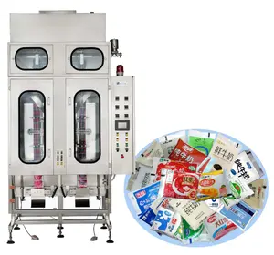 high quality aseptic pouch milk filling and packing dairy processing machine