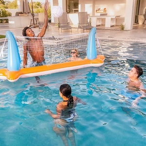 Custom Factory PVC Inflatable Volleyball Stand Set Water Play <b>Entertainment</b> Toys for Throwing - Product Image 1