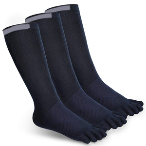 5 Toes Crew Chaussettes de course en coton Athles - Product Image 3