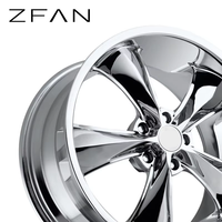 Nouvelles jantes en alliage d'aluminium forgé brossé ZFAN 18-24 pouces 5x112/114.3/120 PCD 25mm/20mm ET Design à déport profond pour rétrofit/amélioration