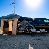 Paneles de Malla Impermeables y Resistentes al Viento para Toldo de 270 Grados, Ligeros y de Fácil Instalación, para el Lateral del Vehículo