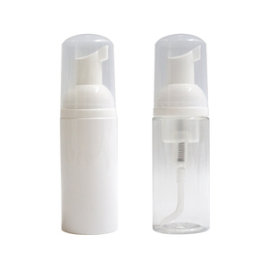 Bouteille d'emballage <span class=keywords><strong>individuel</strong></span> de désinfectant pour les mains blanc de 30ml/40ml/80ml/100ml, bouteille de shampooing moussant, <span class=keywords><strong>pompe</strong></span> à mousse - Product Image 1