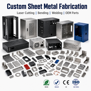 Custom Aluminium Stainless Steel Product Case Metal Fabricator Prototype Enclosure Box <b>Sheet</b> Metal Fabrication - Product Image 1