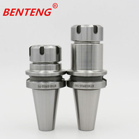 Porte-outil électronique en acier allié traité thermiquement SK40 G2.5 30000RPM, structure d'équilibrage dynamique anti-impact, usinage CNC pour PCB