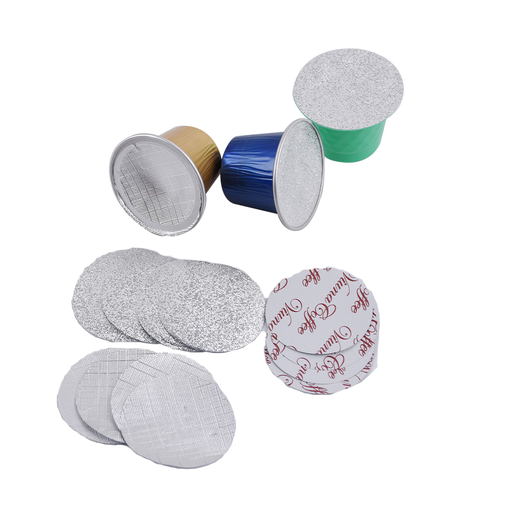 Алюминиевая фольга, герметичные крышки для кофейных капсул, чашек Nespresso 37 мм, алюминиевые крышки