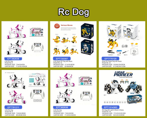 <span class=keywords><strong>Robot</strong></span> chien télécommandé EPT avec musique, batterie et chargeur Type-C - Jouet électronique intelligent en plastique pour enfants, programmation IA, pour garçons - Product Image 4