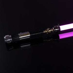 HL SABER lightsaber <span class=keywords><strong>Obi</strong></span>- <span class=keywords><strong>Wan</strong></span> <span class=keywords><strong>Kenobi</strong></span> พร้อมโลหะ HLT Swing ที่ราบรื่นสำหรับ RGB หรือ T-NeoPixel หรือ proffieboard 2.2พร้อมส่ง