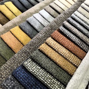 Tissu d'ameublement en chenille tissée <span class=keywords><strong>pour</strong></span> canapé, housse de coussin, matériau de rembourrage, kit de rénovation – Fourniture directe usine - Product Image 2