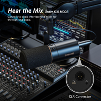 Microphone USB pour podcast et jeux TONOR TD510 XLR/USB en gros, pour streamers, microphone pour podcast SM 7B