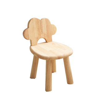 Tabouret en bois en forme de nuage, chaise pour enfants en bois massif, meubles durables pour enfants et adultes - Product Image 5