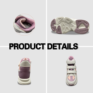 Botas de <span class=keywords><strong>trekking</strong></span> transpirables para niños personalizadas de fábrica Aks, botas de senderismo para niños, zapatos de <span class=keywords><strong>trekking</strong></span> atléticos anticolisión para niñas al aire libre - Product Image 2