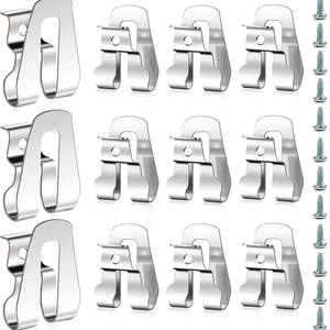 Universal <b>Tool</b> Belt Buckle Silver Drill Holder Hook With Screws For Power <b>Tools</b> <b>Storage</b> Home Use - Product Image 5